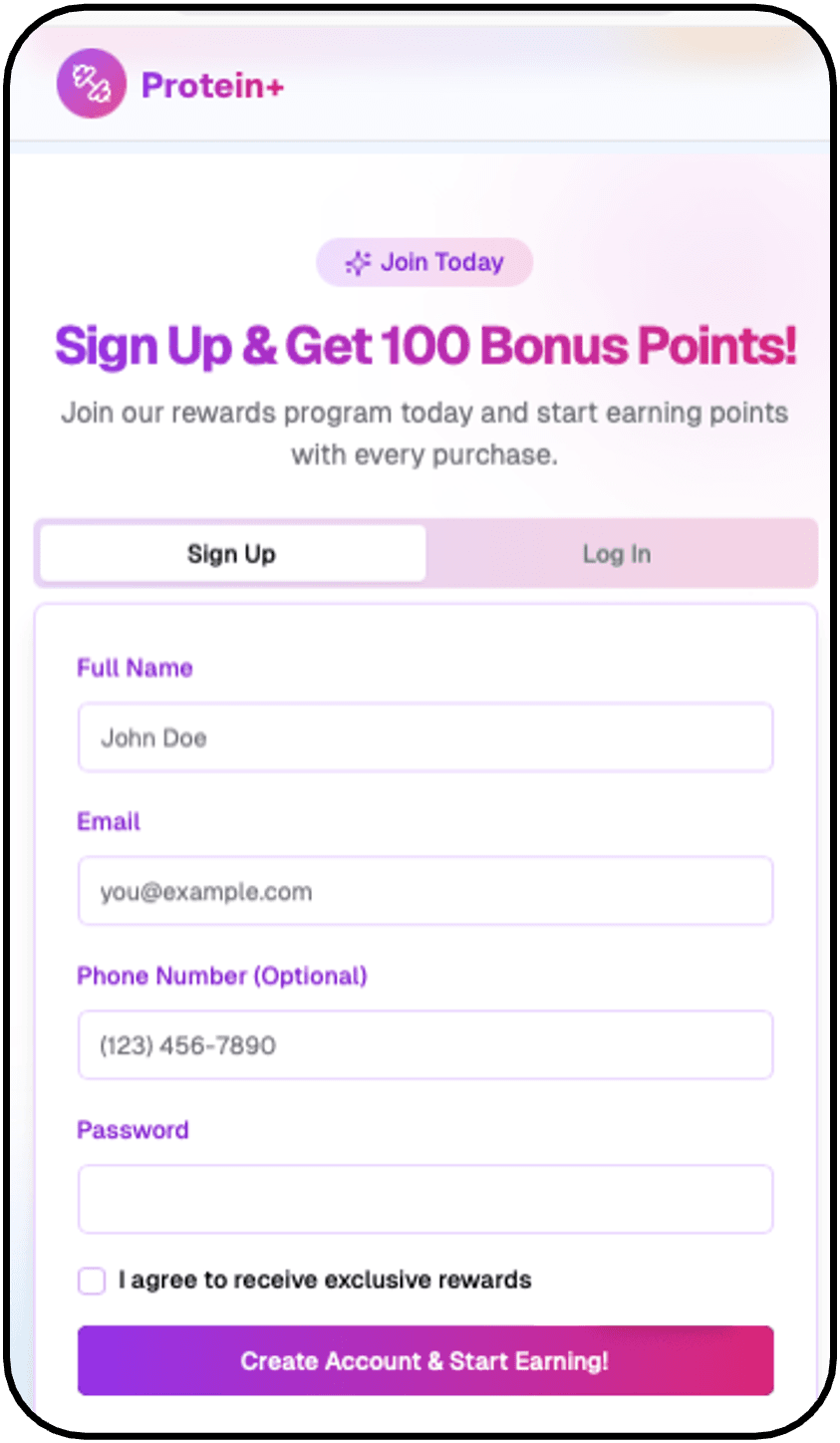 Loyalty Program