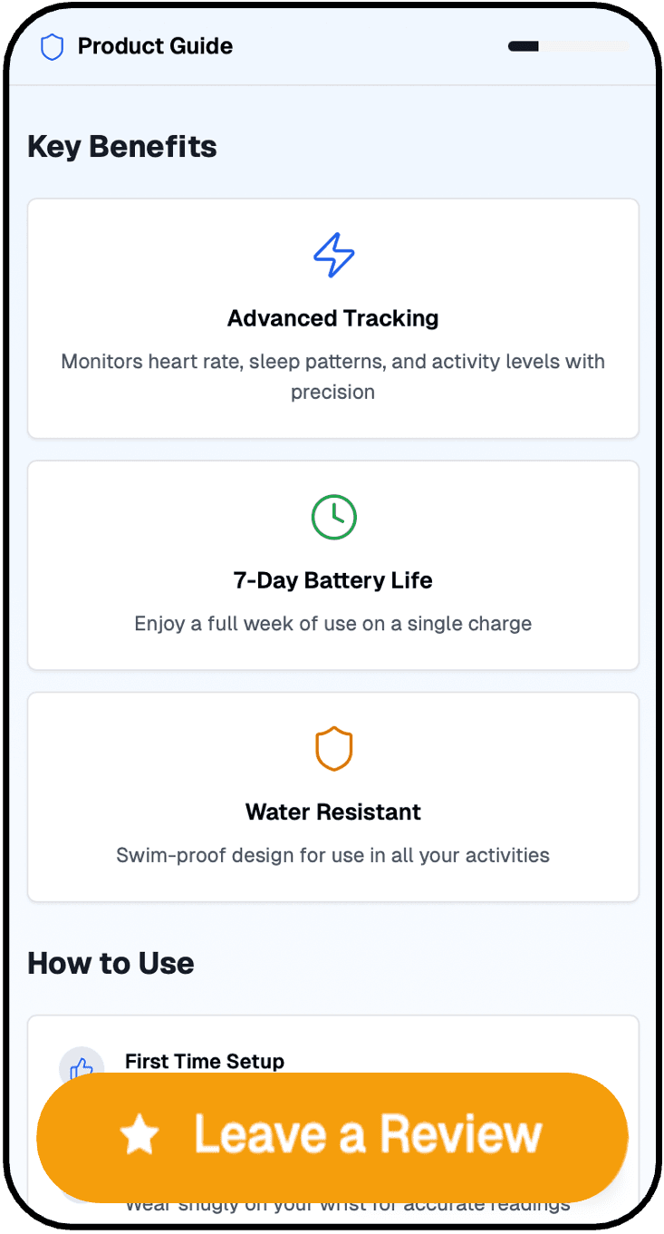 Through Product Guides