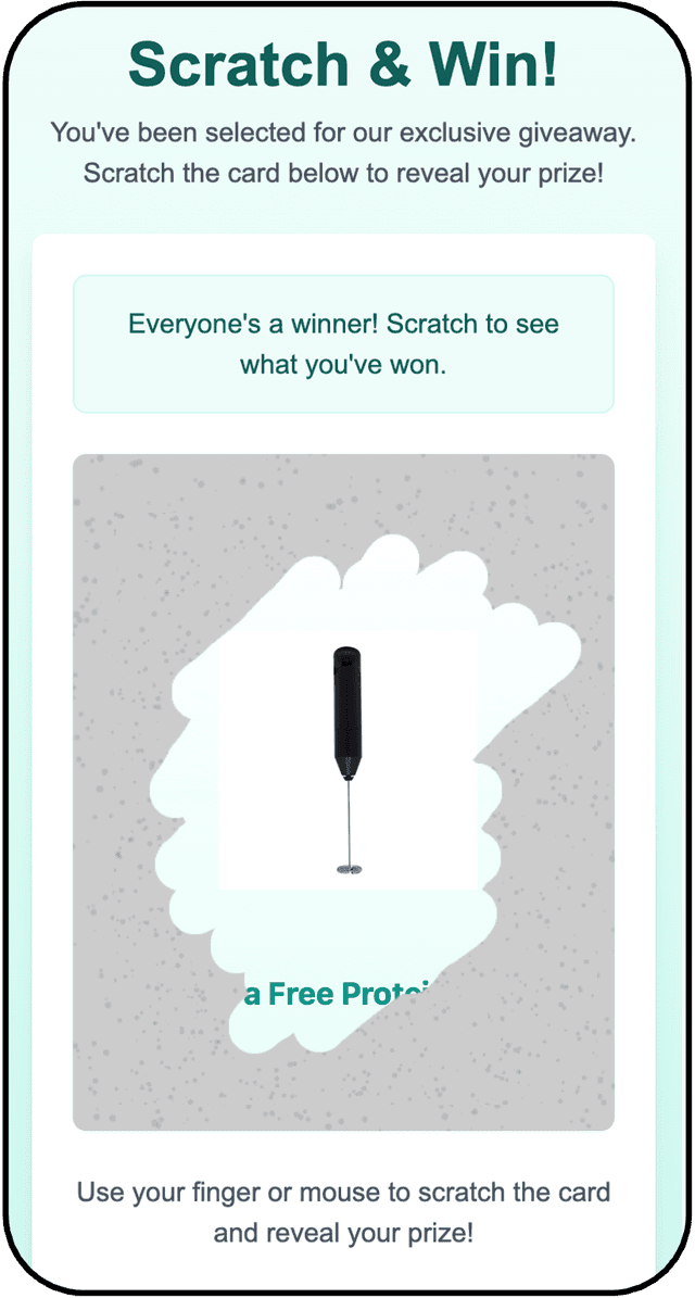 Scratch Off Template